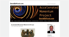 Desktop Screenshot of daviddeford.com